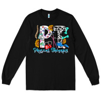 Black pt therapy Long Sleeve Tee - CowhideDigitalArt