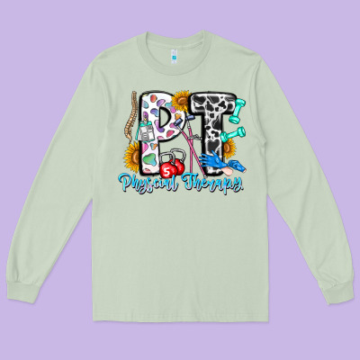 Pt Therapy Long Sleeve Tee Designed By Cowhidedigitalart