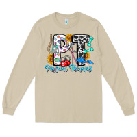 Mushroom pt therapy Long Sleeve Tee - CowhideDigitalArt