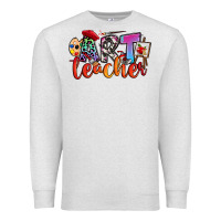 Oatmeal Heather art teacher Premium Sweatshirt - RanaPortraitStore