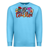 Ocean Blue art teacher Premium Sweatshirt - RanaPortraitStore