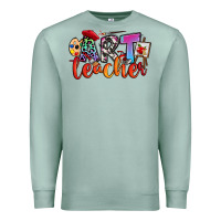 Seafoam art teacher Premium Sweatshirt - RanaPortraitStore