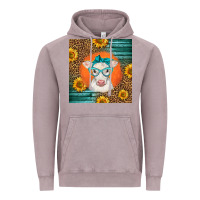 Vintage Zinc charolais cow Vintage Hoodie - LillyAllenDesigns