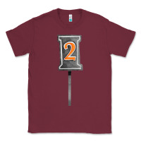 Burgundy marker 2 chain fa element Classic Tee - FaDigitalArtStudio