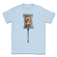 Dusty Blue marker 2 chain fa element Classic Tee - FaDigitalArtStudio