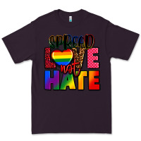 Plum spread love not hate Premium Tee - FaDigitalArtStudio
