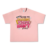 Salmon Being an Assistant Principal is Heart Work Urban Heavy Tee - CowhideDigitalArt