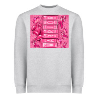 Heather Grey warrior breast cancer Heavyweight Sweatshirt - RanaPortraitStore