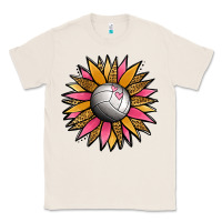 Natural Volleyball Sunflower Classic Tee - Jasminsmagicworld