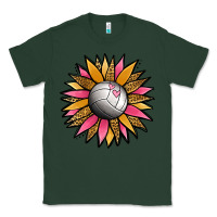 Sports Green Volleyball Sunflower Classic Tee - Jasminsmagicworld