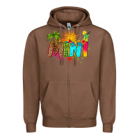 Chestnut summer mini Zipper Hoodie - RanaPortraitStore