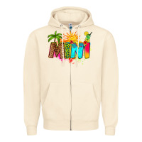 Sandshell summer mini Zipper Hoodie - RanaPortraitStore