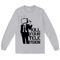 Moon Dust kill your television Long Sleeve Tee - artisFamous