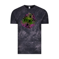 Cloud Black halloween patch Vintage Tee - BundleAndBundleShop