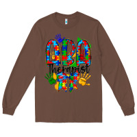 Chestnut aba therapist Long Sleeve Tee - CowhideDigitalArt