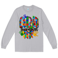 Moon Dust aba therapist Long Sleeve Tee - CowhideDigitalArt
