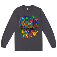 Smoke aba therapist Long Sleeve Tee - CowhideDigitalArt