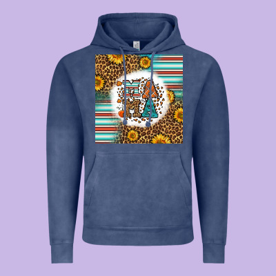 Western Fall Mama Vintage Hoodie Designed By Lillyallendesigns