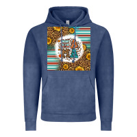 Vintage Denim western fall mama Vintage Hoodie - LillyAllenDesigns