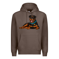 Coffee rottweiler Premium Hoodie - Artiststas