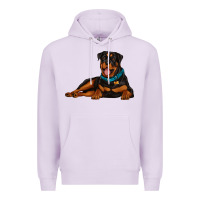Lilac rottweiler Premium Hoodie - Artiststas