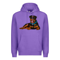 Purple rottweiler Premium Hoodie - Artiststas