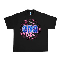 Black CNA Life Urban Heavy Tee - CowhideDigitalArt