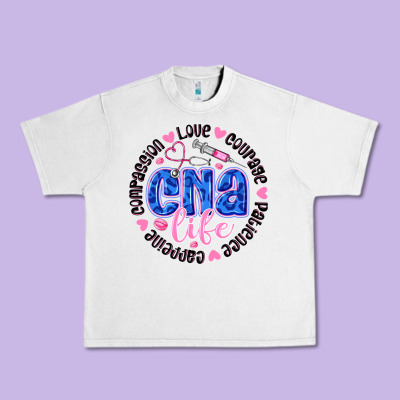 Cna Life Urban Heavy Tee Designed By Cowhidedigitalart