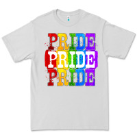 Dove Grey Pride pride pride Premium Tee - FaDigitalArtStudio