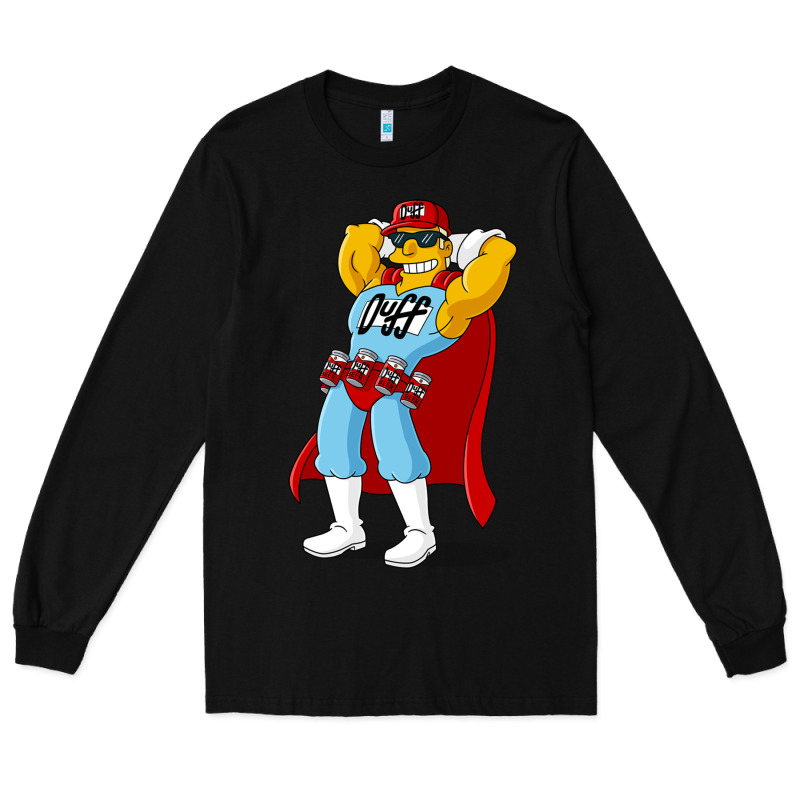 The Simpsons Duff Beer Long Sleeve Tee by artisFamous | Teevron