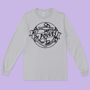 The Pogues Long Sleeve Tee Designed By Artisfamous