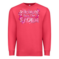 Cardinal stronger than the storm breast cancer Premium Sweatshirt - RanaPortraitStore
