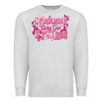 Dove Grey stronger than the storm breast cancer Premium Sweatshirt - RanaPortraitStore