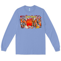 Colony Blue basketball mama Long Sleeve Tee - CowhideDigitalArt