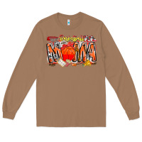 Toasted Coconut basketball mama Long Sleeve Tee - CowhideDigitalArt