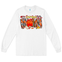 White basketball mama Long Sleeve Tee - CowhideDigitalArt