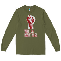 Army Green Stephanie Miller Show Long Sleeve Tee - artisFamous