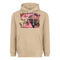 Mushroom Valentine's day barn and black angus with charolais Heavyweight Hoodie - RanaPortraitStore