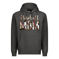 Charcoal Heather baseball mom Premium Hoodie - Jasminsmagicworld