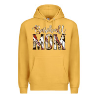 Mustard baseball mom Premium Hoodie - Jasminsmagicworld