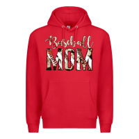 Red baseball mom Premium Hoodie - Jasminsmagicworld