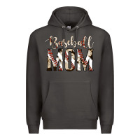 Smoke baseball mom Premium Hoodie - Jasminsmagicworld