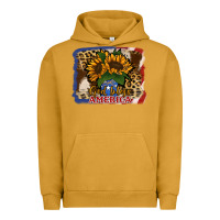Pigment Peanut Butter Patriotic Sunflower God Bless America Urban Hoodie - Jasminsmagicworld
