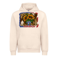 Sandshell Patriotic Sunflower God Bless America Urban Hoodie - Jasminsmagicworld