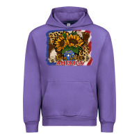 Tulip Patriotic Sunflower God Bless America Urban Hoodie - Jasminsmagicworld