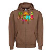 Chestnut summer mama Zipper Hoodie - RanaPortraitStore