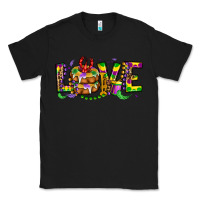 Black mardi gras love Classic Tee - OliviaCreatesArt
