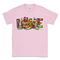Bubblegum Pink mardi gras love Classic Tee - OliviaCreatesArt