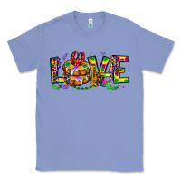 Colony Blue mardi gras love Classic Tee - OliviaCreatesArt
