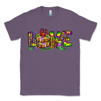 Lavender mardi gras love Classic Tee - OliviaCreatesArt